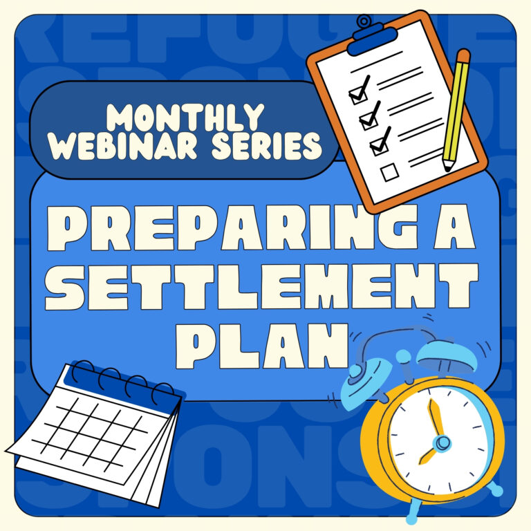 Settle Time Program Refugee Sponsorship Training Program (RSTP)February Monthly Webinar ...